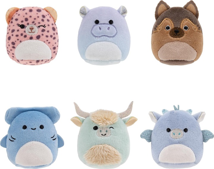 Produktbild Squishmallows Squishville 6-Pack Hochschul Squad