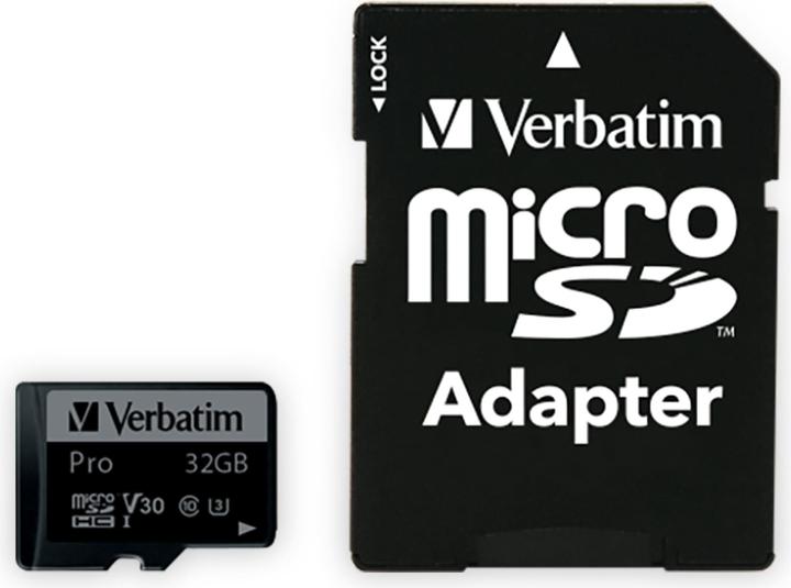 Verbatim Per (microSDHC, 32 GB, U3, UHS-I)