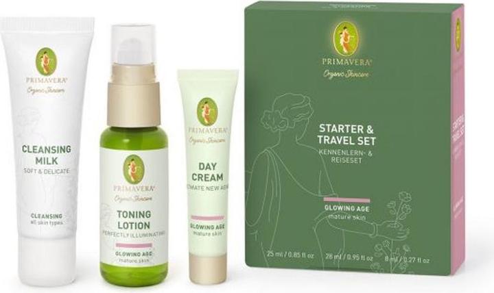 Primavera Starter & Travel Set Glowing Age (1 pc) (Kit de soins du visage)
