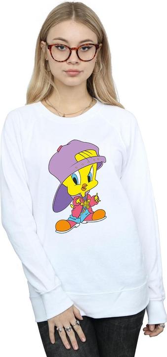 Actual product image Looney Tunes Womens/Ladies Tweety Pie Hip Hop Sweatshirt (M)