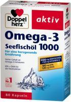 Image du produit Doppelherz Double Heart Huile de poisson de mer Oméga3 1000mg (80 pièce(s), Capsules)