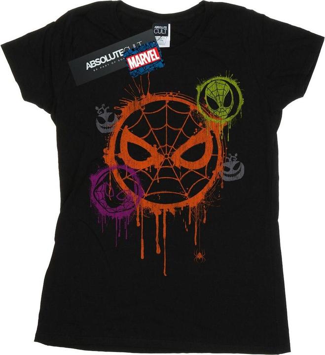 Image du produit - T-shirt HALLOWEEN SPIDERMAN ICON - Femme (M)