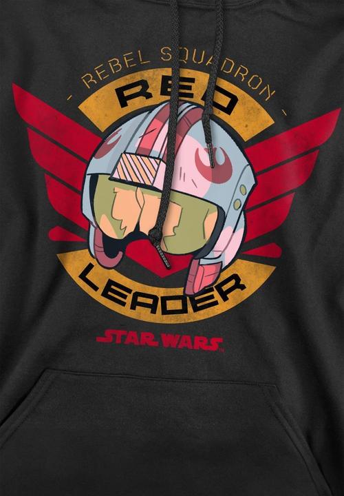 Immagine prodotto Star Wars Red Leader Felpa con Cappuccio Uomo (S)