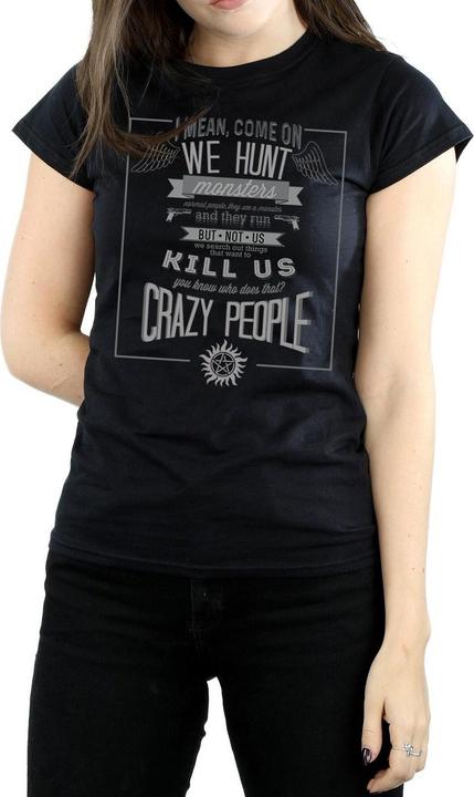 Produktbild Supernatural Crazy People TShirt (XXL)