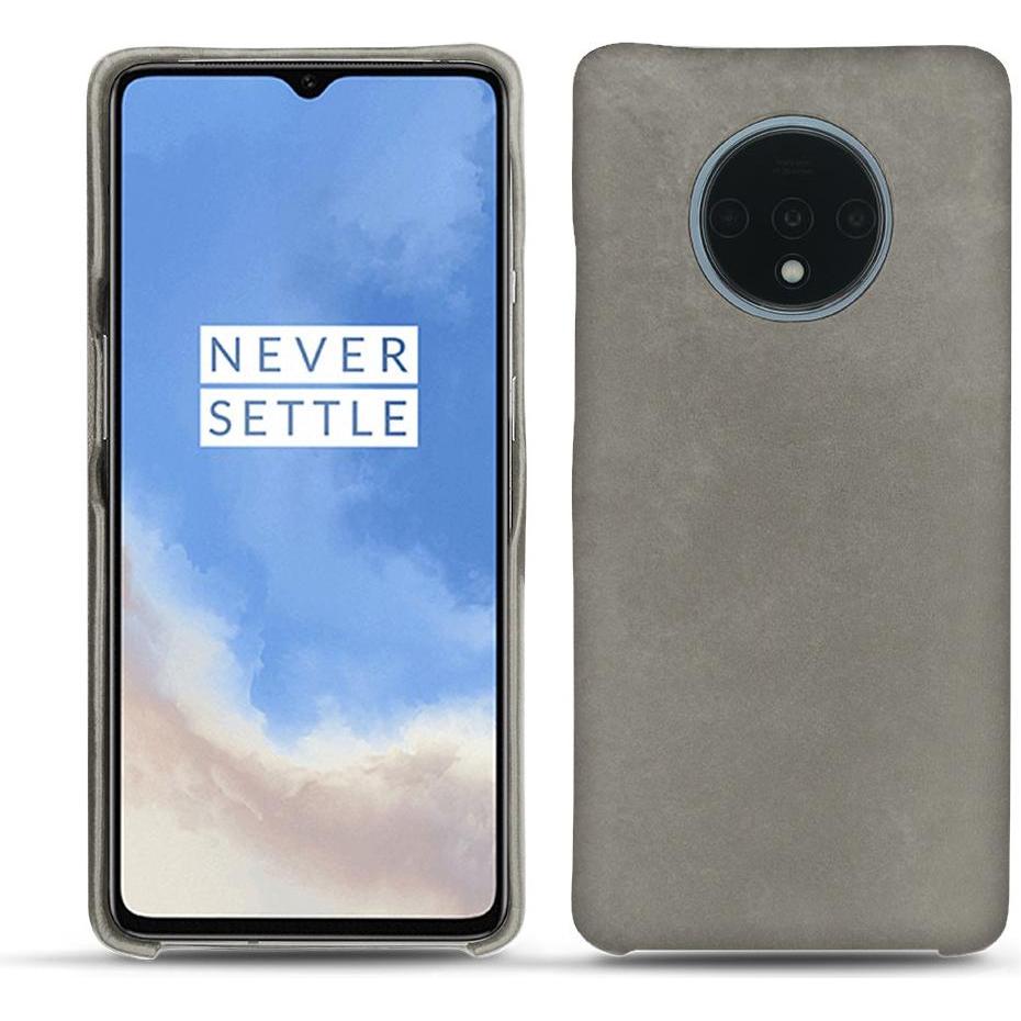 Noreve Lederschutzhülle (OnePlus 7T), Smartphone Hülle, Grau