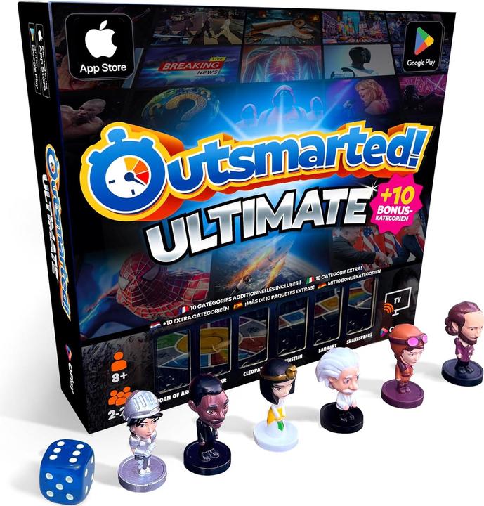 Outsmarted! Quizspiel Outsmarted Ultimate (Deutsch, Englisch, Französisch, Italienisch)