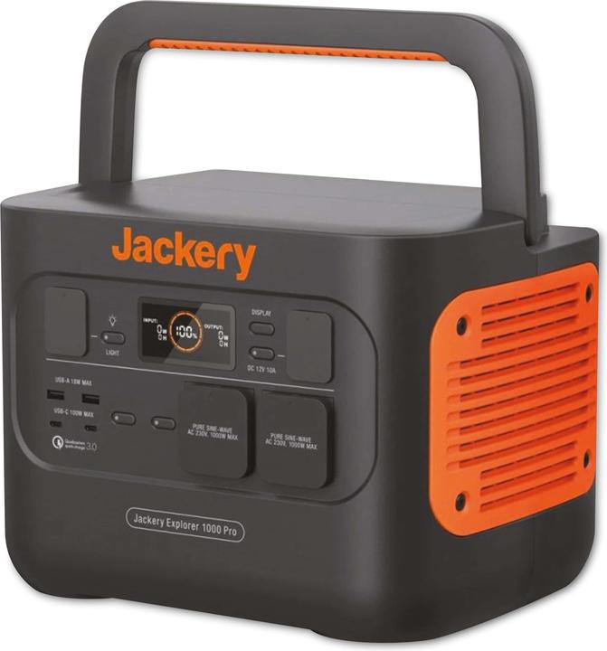 Immagine prodotto Jackery Explorer 1000 Pro (1002 Wh, 11.50 kg)