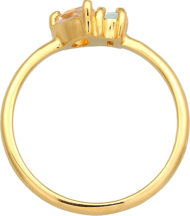 Immagine prodotto Elli Anello PREMIUM Goccia di Topazio Elegante Argento 925 (54, 925 Argento)