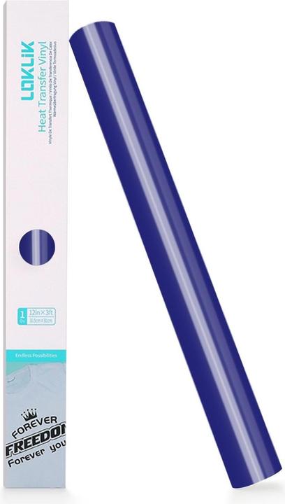 Actual product image Loklik Heat Transfer Vinyl Basic - Royal Blue