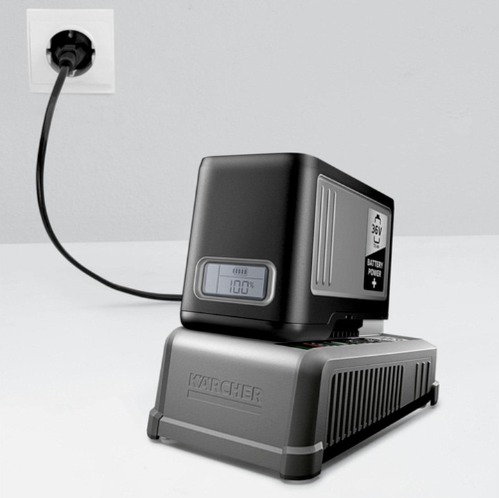 Actual product image Kärcher Lithium-ion rechargeable battery starter set, with 2 x 36 V / 7.5 h (36 V)
