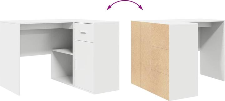 Image du produit vidaXL Eck-Schreibtisch (88 x 102 x 75 cm)