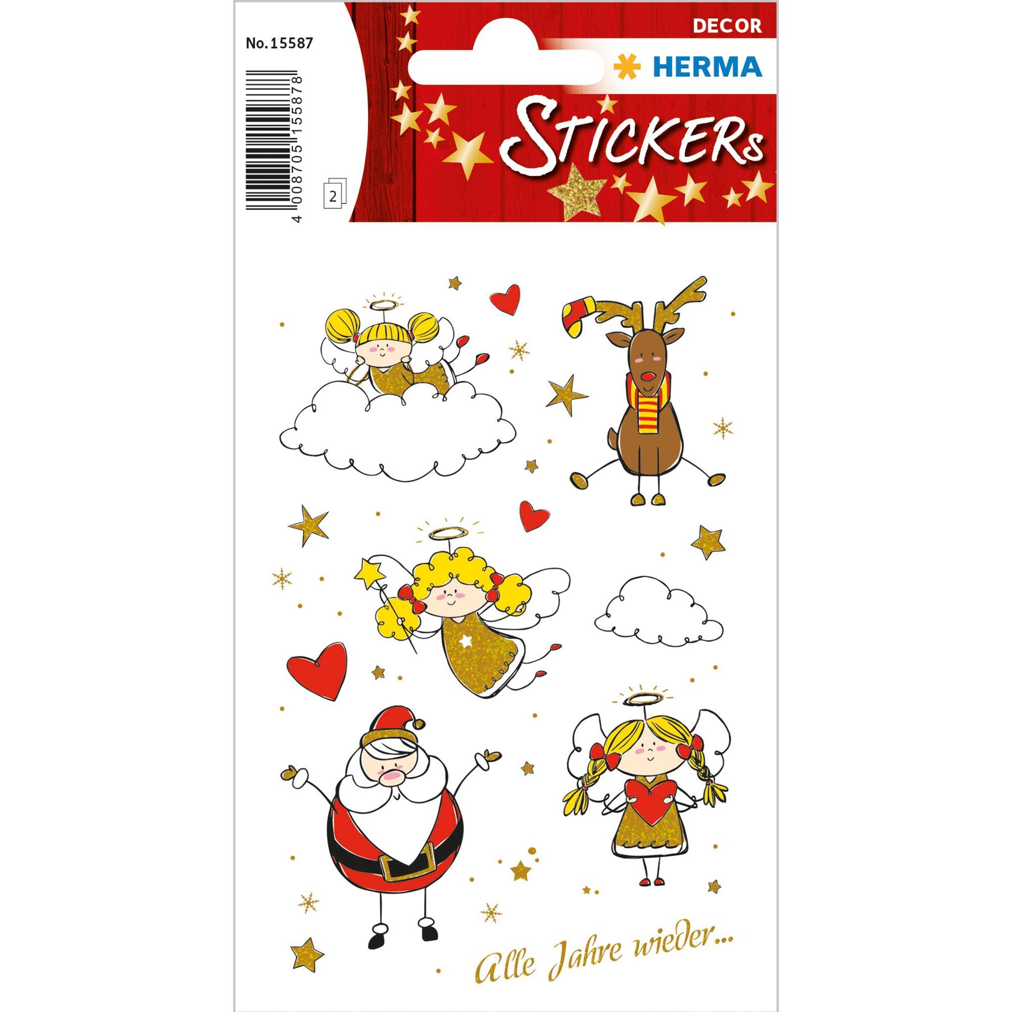 Thumbnail - Herma, Sticker, Weihnachtssticker Engel Adele
