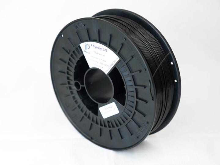 Image du produit PPprint Filament PP P-Filament 721 black 0.6kg 1.75mm (PP, 1.75 mm, 600 g, Noir)