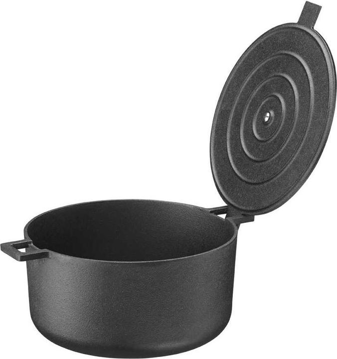 Immagine prodotto Skeppshult Tostapane in ghisa Noir 25 cm (25 cm, Pirofila + casseruola, Ghisa)