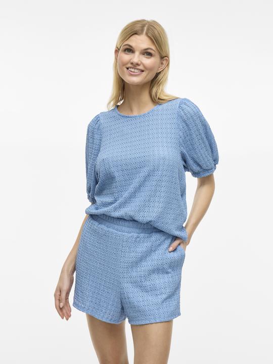 Immagine prodotto Vila VIMINERA Rundhals Oberteil mit kurzen Ärmeln (S)