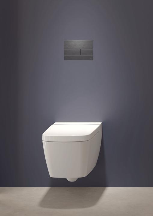 Produktbild TECE WC-Betätigungsplatte TECEsquare II Metall für Zweimengentechnik, 92408