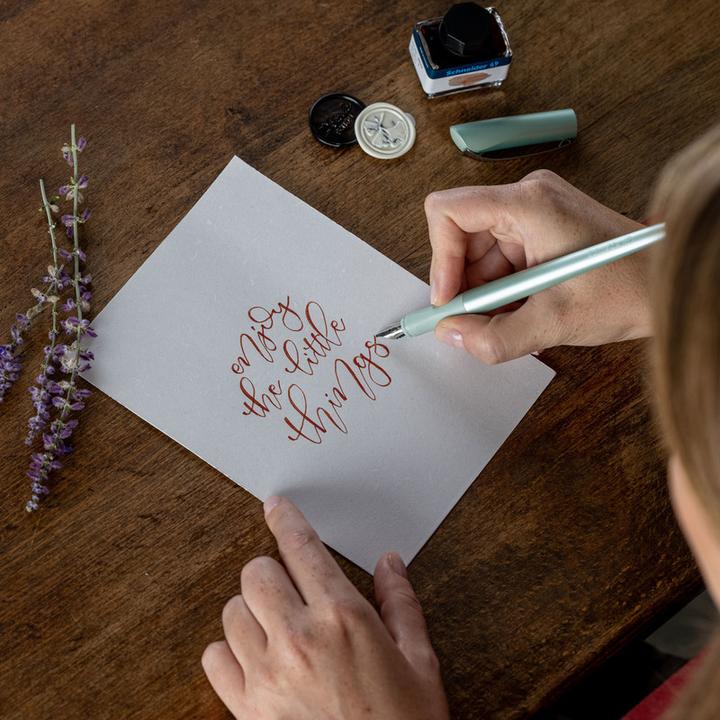 Actual product image Schneider Callissima 1.5 mm fountain pen, anthracite (Charcoal, 1 x)