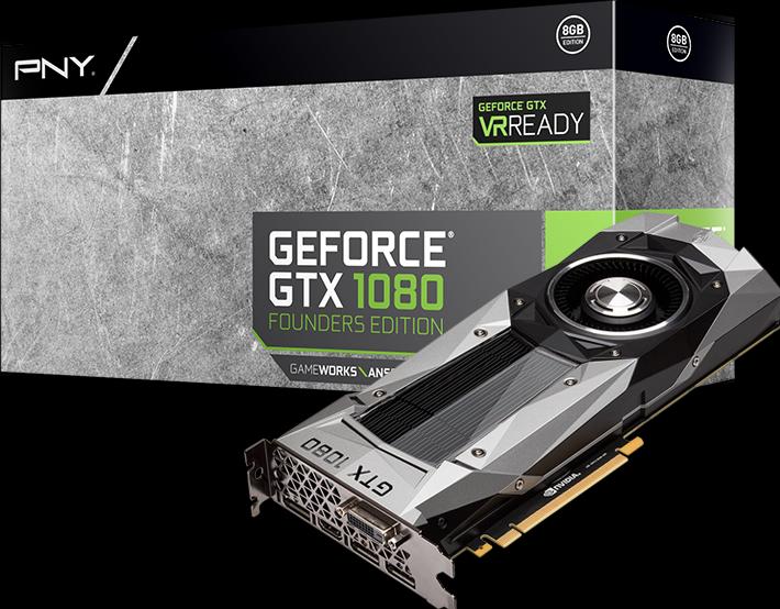 Immagine prodotto PNY GeForce GTX 1080 Founders Edition (8 GB)