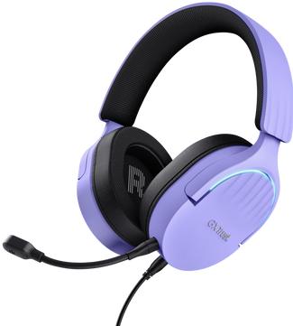 Actual product image Trust GXT490P FAYZO 7.1 USB HEADSET PURPLE (Cable)