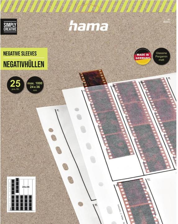 Produktbild Hama Negativ Hüllen (31.5 x 25 cm, 25 x)