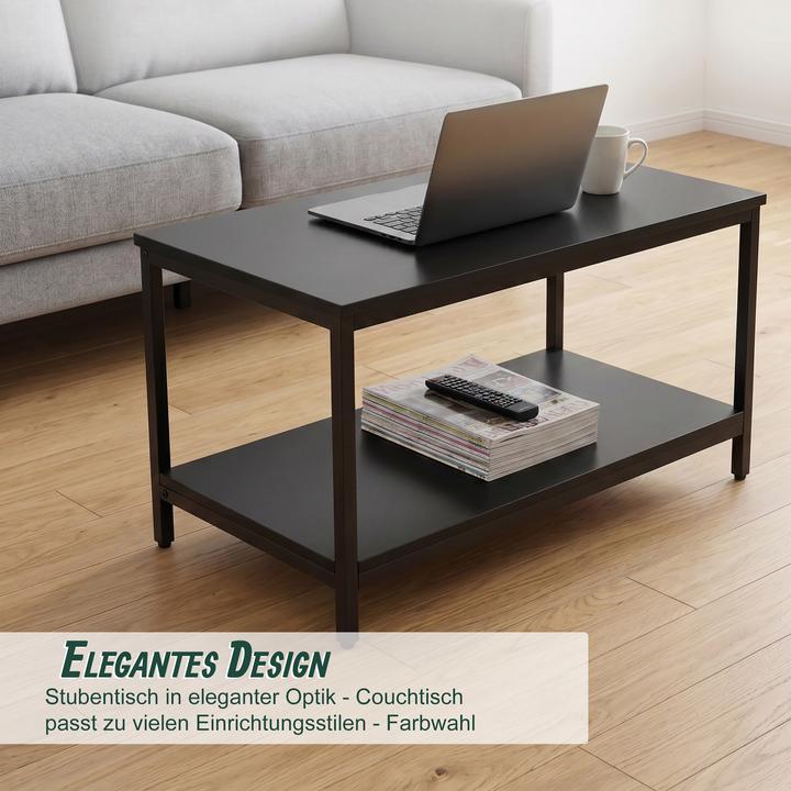 Produktbild Relaxdays Couchtisch (50 x 80 x 42 cm)
