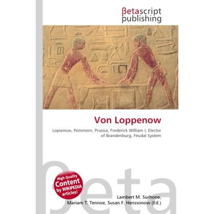 Von Loppenow, Fachbücher