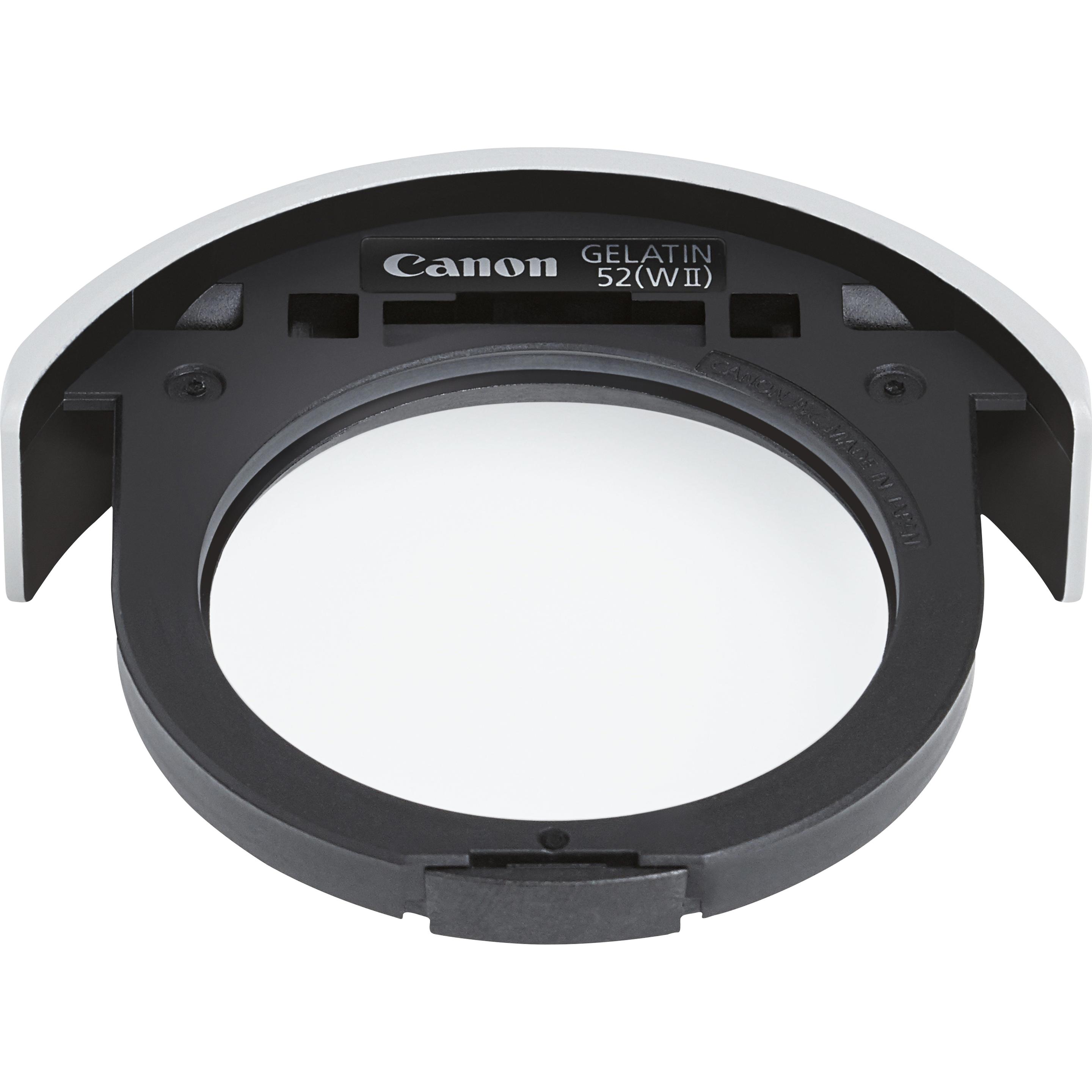 Canon Steckfilterfassung 52mm (52 mm, Schutzfilter, 52 mm), Objektivfilter, Schwarz, Grau