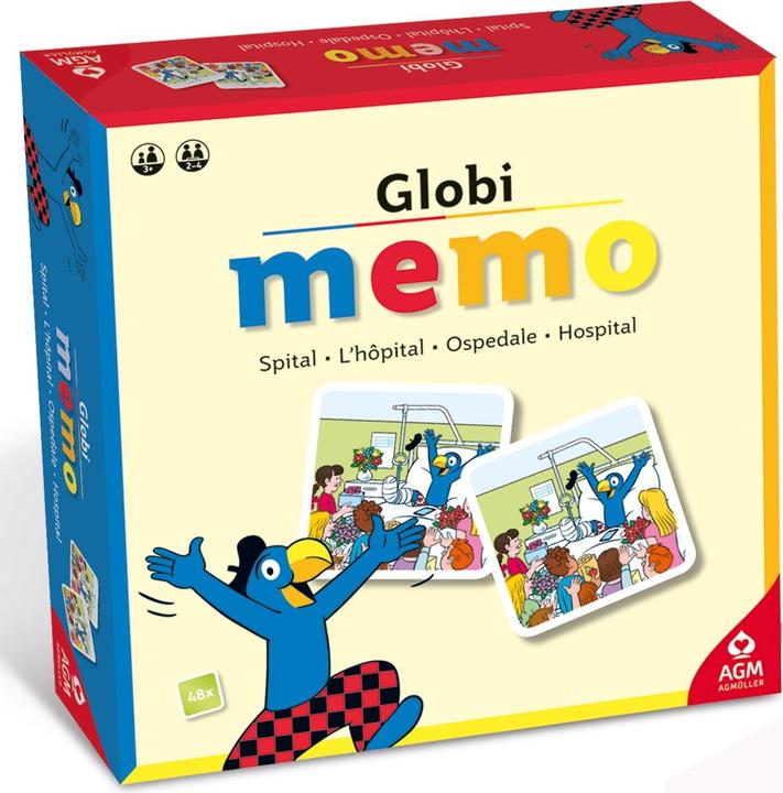 Produktbild AGM Globi im Spital (Deutsch, Englisch, Französisch, Italienisch, 2 - 8 Spieler)
