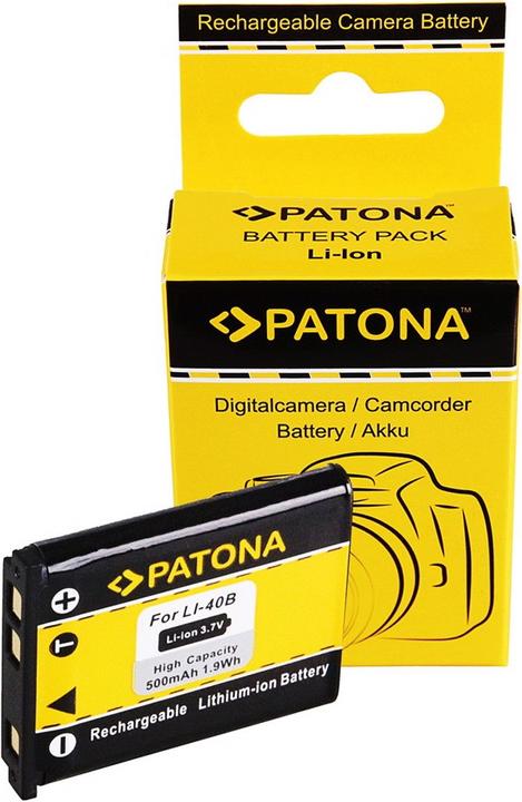 Produktbild Patona Li-40b (Kamera Akku)