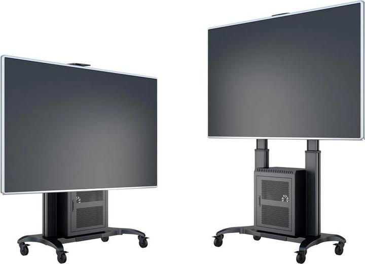 Actual product image Multibrackets Stand electr, -100", max 90 kg, black (90 kg, 60" - 100")