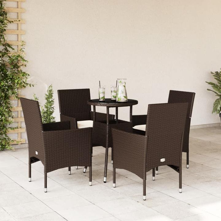 Produktbild vidaXL Garten Essgruppe (60 x 60 x 75 cm)