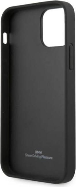 Produktbild BMW Etui BMHCP12MRSCSK iPhone 12/12 Pro 6,1" czarny/black hardcase Leather Perforate Sides (Apple iPhone 12)