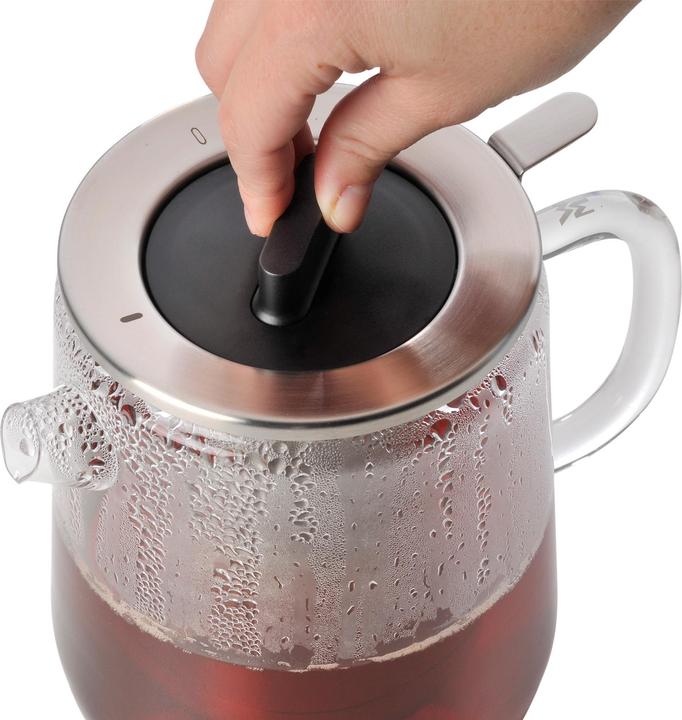 Produktbild WMF Teeset Teekanne mit Stövchen und Siebeinsatz 3tlg Glaskanne 1,3l SensiTea (1.30 l)