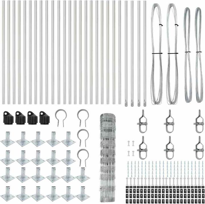 Produktbild vidaXL Outdoor-Zaunpfosten