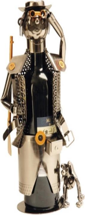 Actual product image IKO Wine bottle holder 'Hunter' h = 32cm (Wine bottle holder)