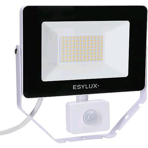 Thumbnail - Esylux, Fassadenbeleuchtung, LED-Strahler mit BWM BASICAFLTR3000840MDW 4000K weiss AFL/OFL Downlight/Strahler/Flutlicht ...