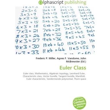 Euler Class, Fachbücher von Agnes F. Vandome, Frederic P. Miller, John McBrewster