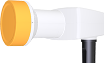 Immagine prodotto inverto Convertitore di segnale Unicable II (Quattro LNB, 40mm)