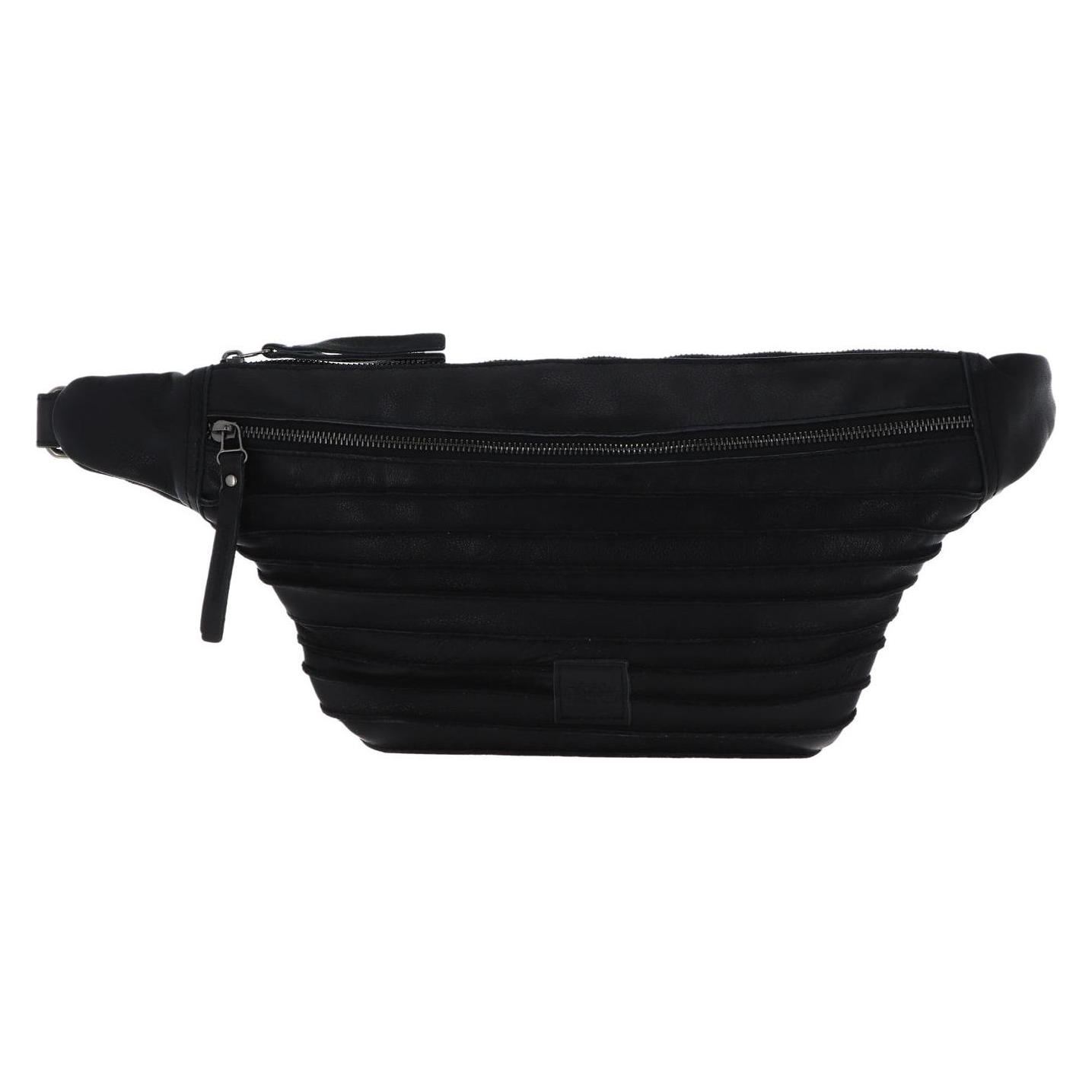 FredsBruder, Damen, Bauchtasche, Riffel Hoza Beltbag, Schwarz