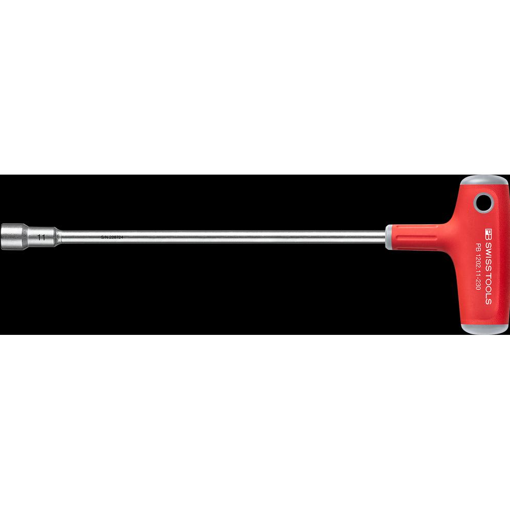PB Swiss Tools, Schraubenzieher, Innensechskant-Schraubenzieher PB 1202 Quergriff Gr.11 230mm (Aussensechskant)