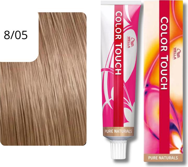 8/05 light blonde natural mahogany