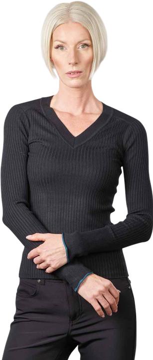 Actual product image Scotch & Soda Skinny Riv Pullover V-Neck Black (XL)