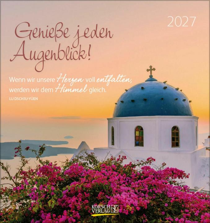 Produktbild GeniessejedenAugenblick2027