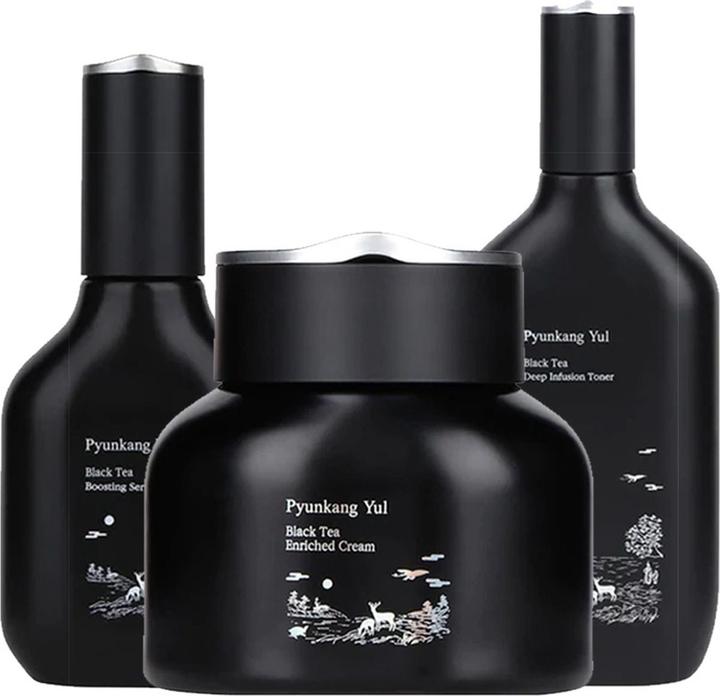 Actual product image Pyunkang Yul Black Tea Korean Skincare Set (Facial care set)