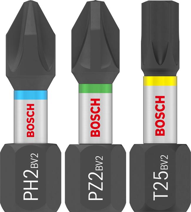 Actual product image Bosch Professional Zubehör PRO Impact Mixed Pack (PZ2, T20, T30, PH2, T25)