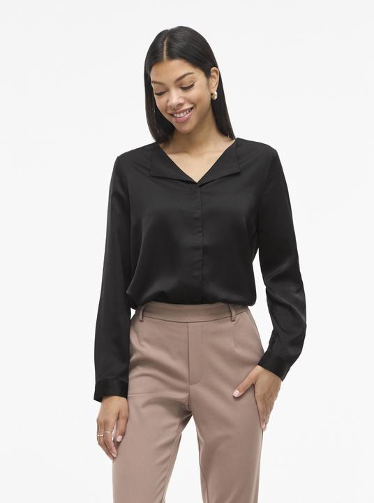 Immagine prodotto Vila VIELLETTE V-Ausschnitt Langarmhemd (40)