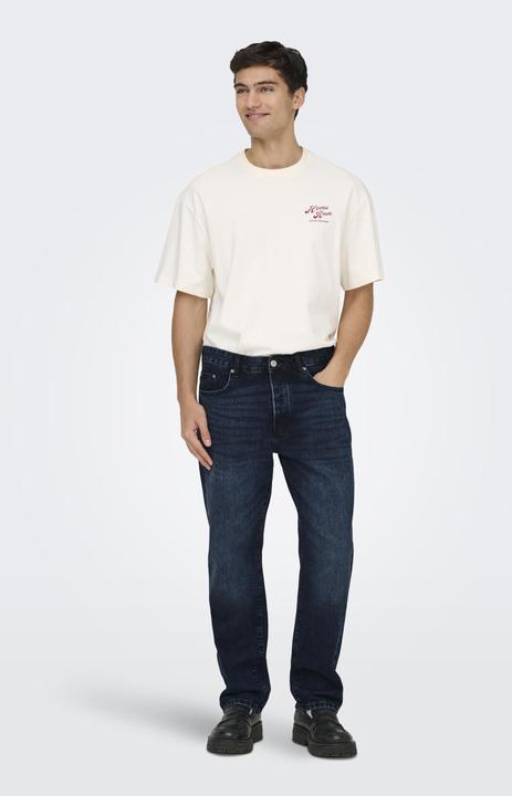 Produktbild Only & Sons ONSEDGE Mid Rise Gerade geschnitten Jeans Normal geschnitten jeans (W29/L32)