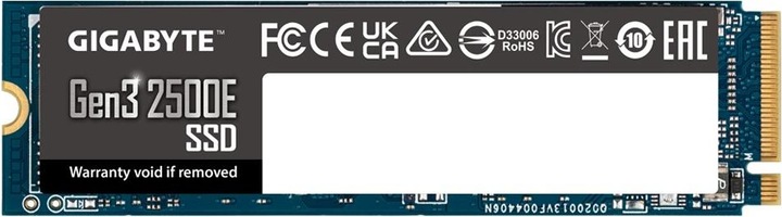 Image du produit Gigabyte Gen3 2500E (500 Go, M.2 2280)