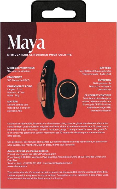 Productafbeelding Adam & Eve AdametEve Maya Panty Vibrator