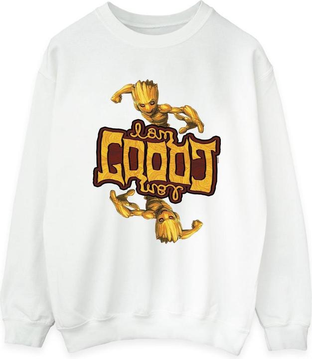 Image du produit - Sweat GUARDIANS OF THE GALAXY GROOT INVERTED GRAIN - Femme (L)